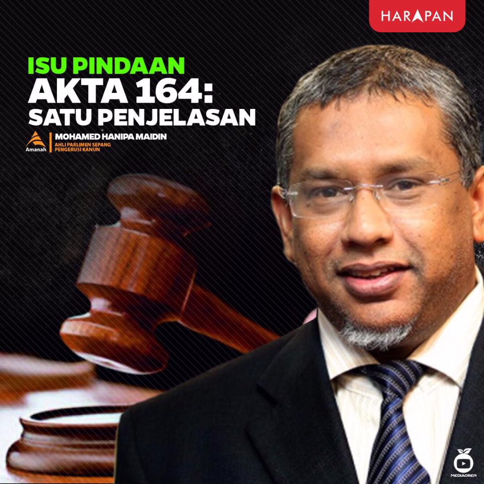 ISU PINDAAN AKTA 164