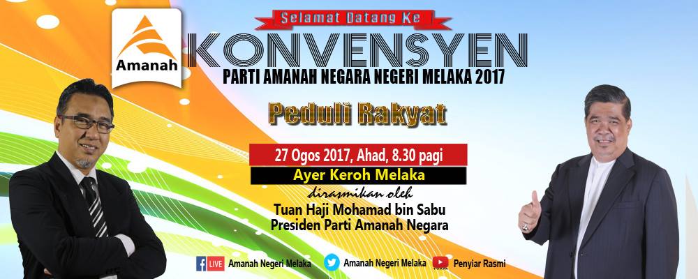 Ucapan Presiden Haji Mohamad Sabu DI Konvensyen Amanah Melaka Kali Ke2
