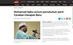 Astro Awani: Mohamad Sabu umum penubuhan parti Gerakan Harapan Baru